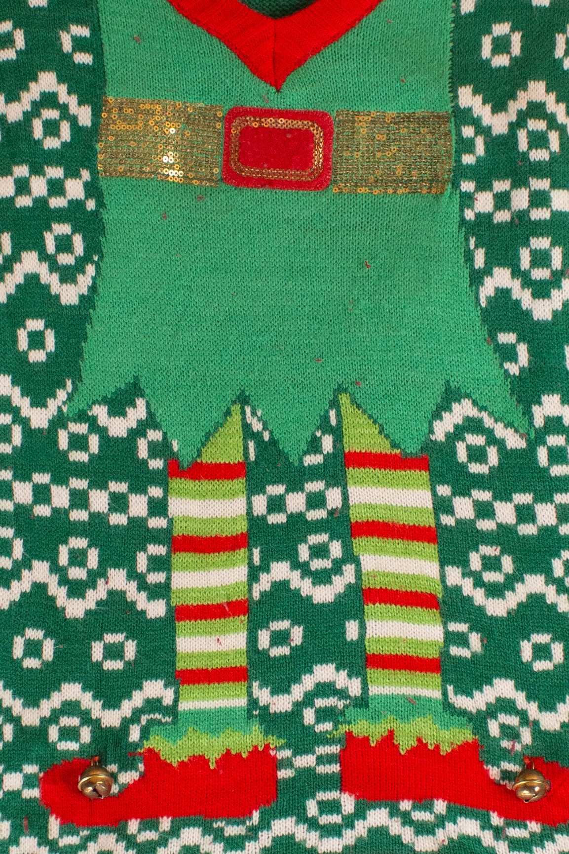Elf Legs Ugly Christmas Vest (2020s)