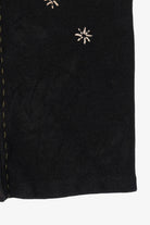 Vintage Black Woolrich Snowmen Ugly Christmas Vest (1990s)