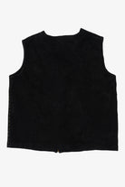 Vintage Black Woolrich Snowmen Ugly Christmas Vest (1990s)