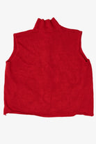 Vintage Red Southern Lady Penguins Ugly Christmas Vest (1990s)