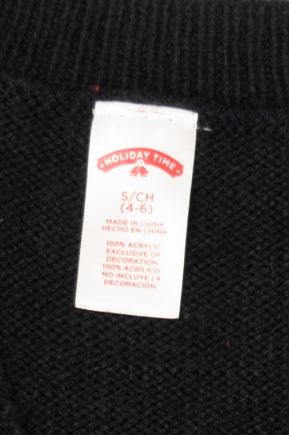 Vintage Black Holiday Time Cardinals Ugly Christmas Vest (2000s)