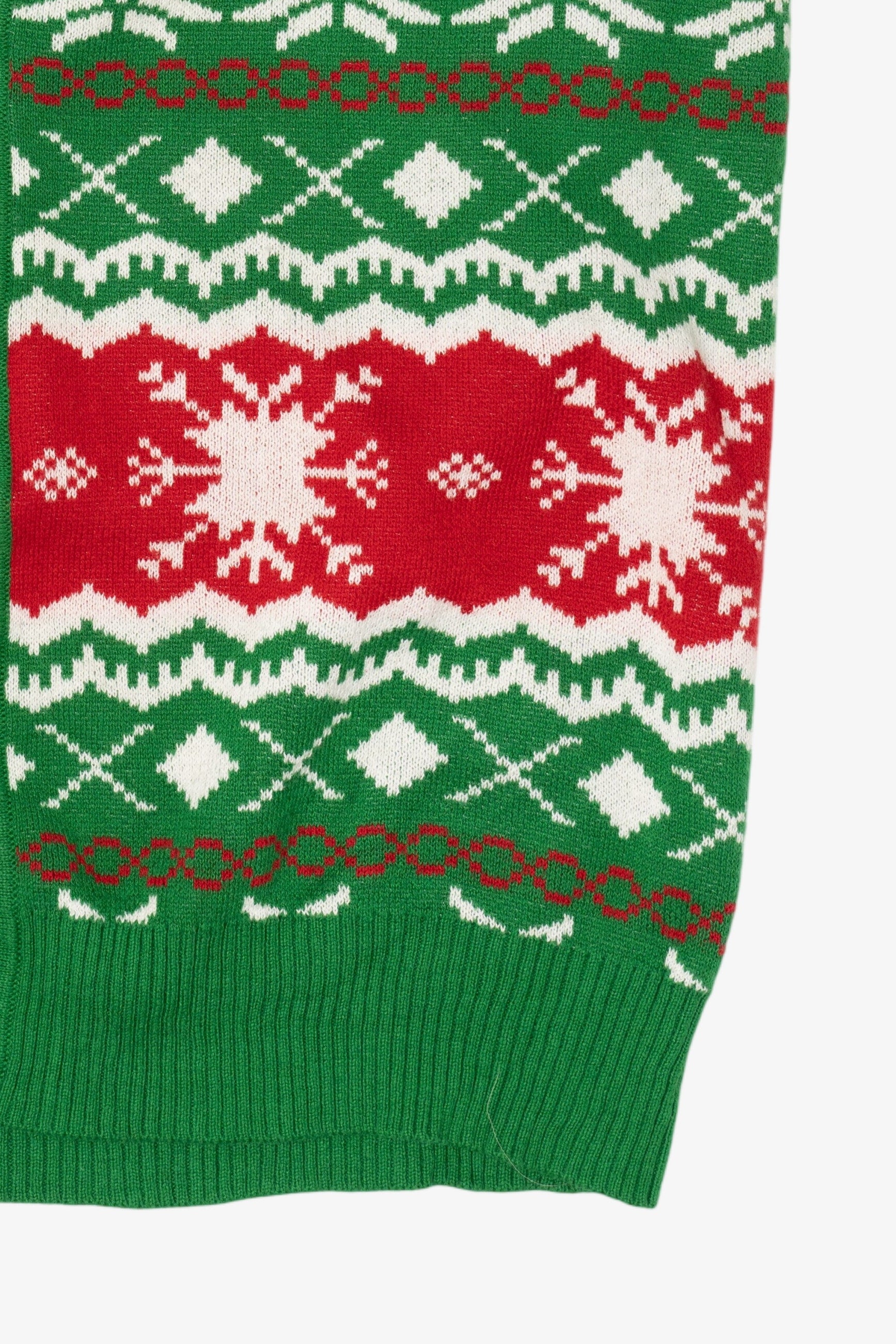Green Carbon Ugly Christmas Vest (2010s)
