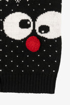 Black No Boundaries "Oh Deer" Ugly Christmas Vest (2010s)