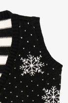 Black No Boundaries "Oh Deer" Ugly Christmas Vest (2010s)