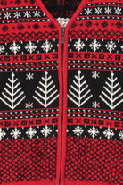 Vintage Red Elisabeth Ugly Christmas Vest (1990s)
