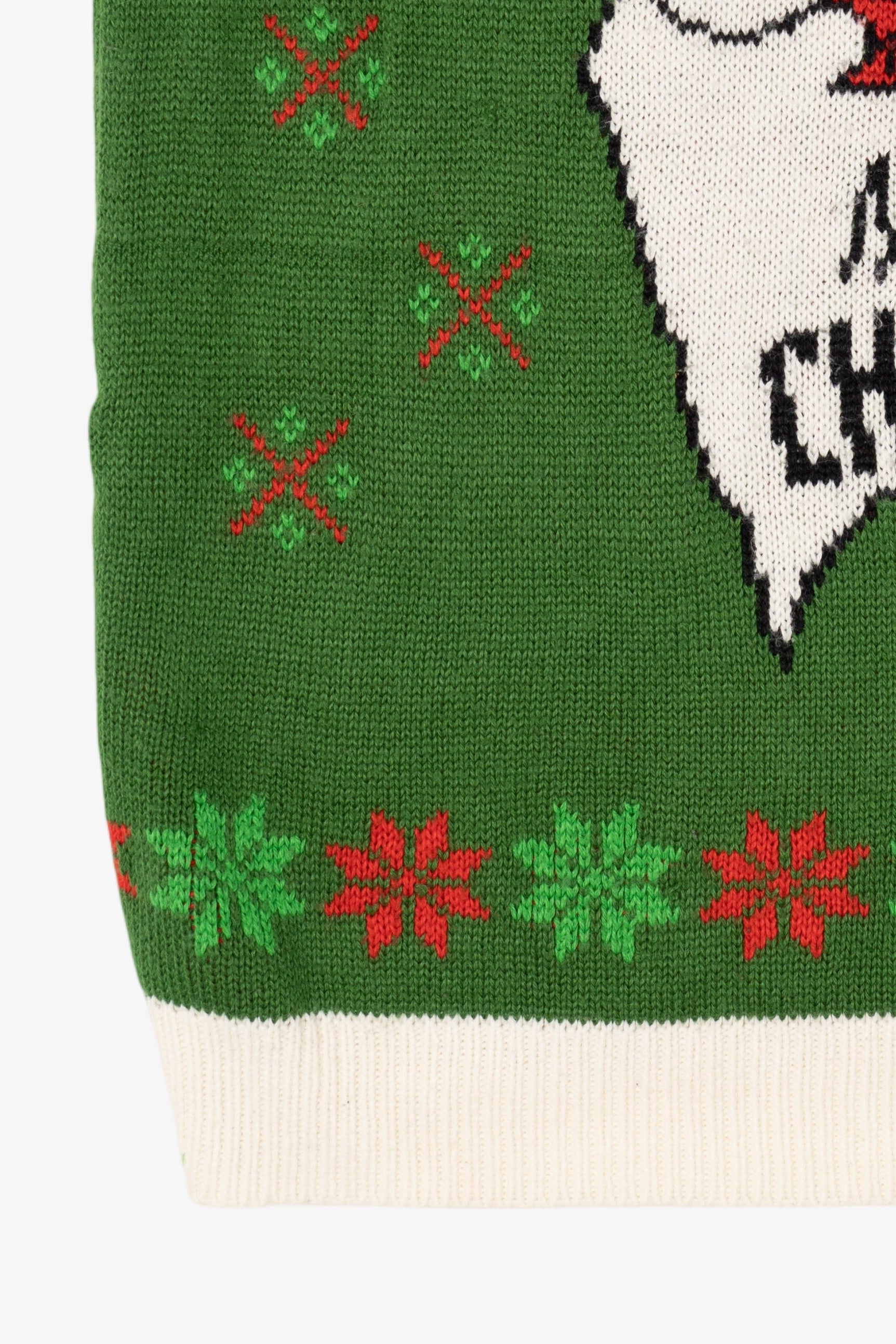 Green My Christmas Party Sweater Santa Ugly Vest (2010s)