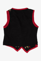 Vintage Black Bells Ugly Christmas Vest (1990s)