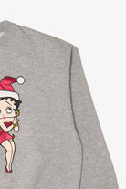 Vintage Gray Betty Boop "Dear Santa...' Ugly Christmas Sweatshirt (2000s)