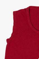 Vintage Red Snowman Ugly Christmas Vest (1990s)