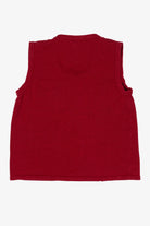 Vintage Red Snowman Ugly Christmas Vest (1990s)