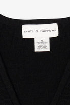 Vintage Black Croft & Barrow Ugly Christmas Vest (1990s)