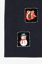 Vintage Black Croft & Barrow Ugly Christmas Vest (1990s)