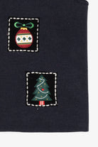 Vintage Black Croft & Barrow Ugly Christmas Vest (1990s)