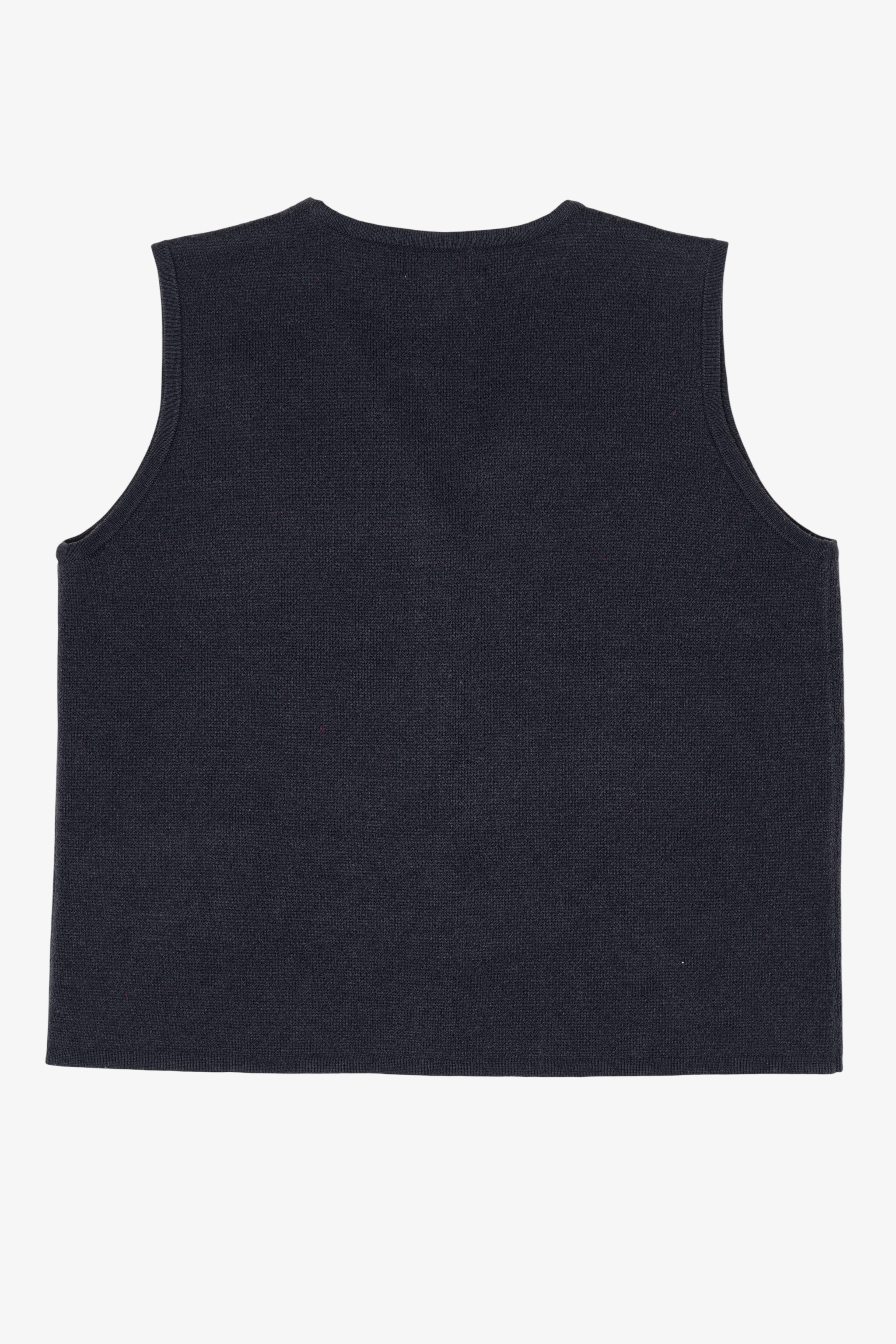 Vintage Black Croft & Barrow Ugly Christmas Vest (1990s)