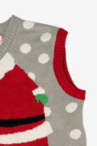 Gray Santa Body Ugly Christmas Vest (2010s)