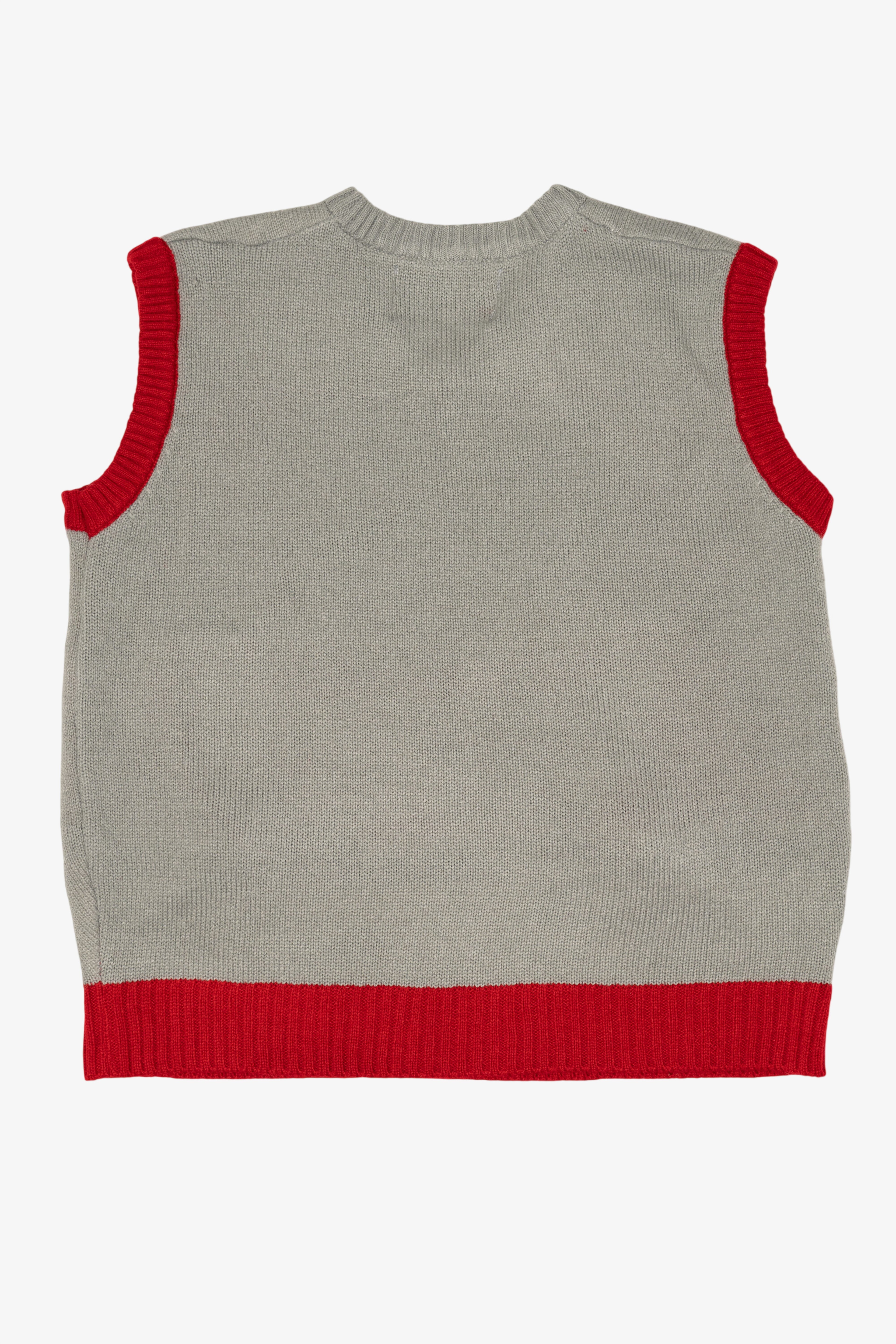 Gray Santa Body Ugly Christmas Vest (2010s)