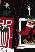 Vintage Black Holiday Editions Ugly Christmas Vest (1990s)