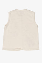 Vintage White SML Design Ornaments Christmas Vest (1990s)