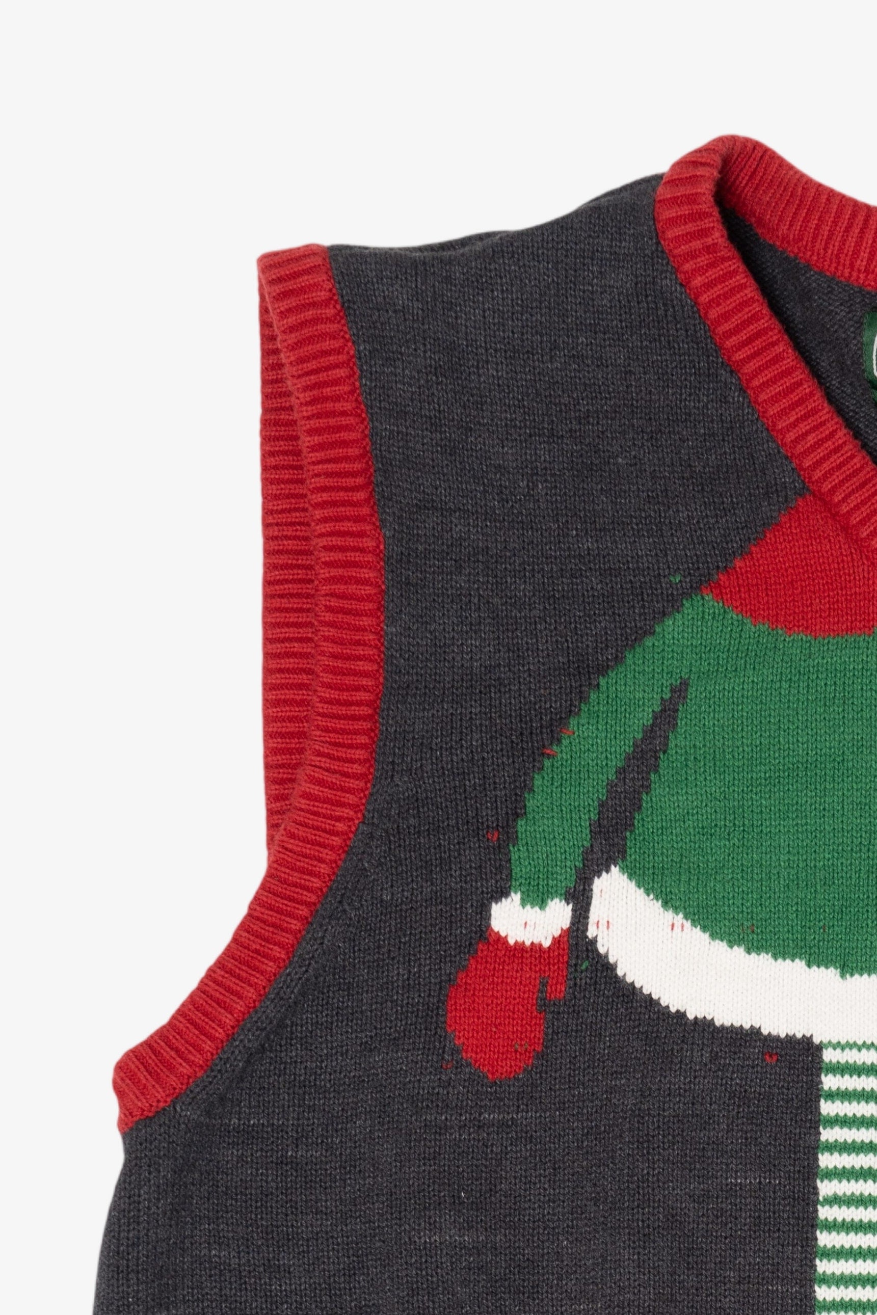 Modern Elf Body Ugly Christmas Sweater Vest (2010s)