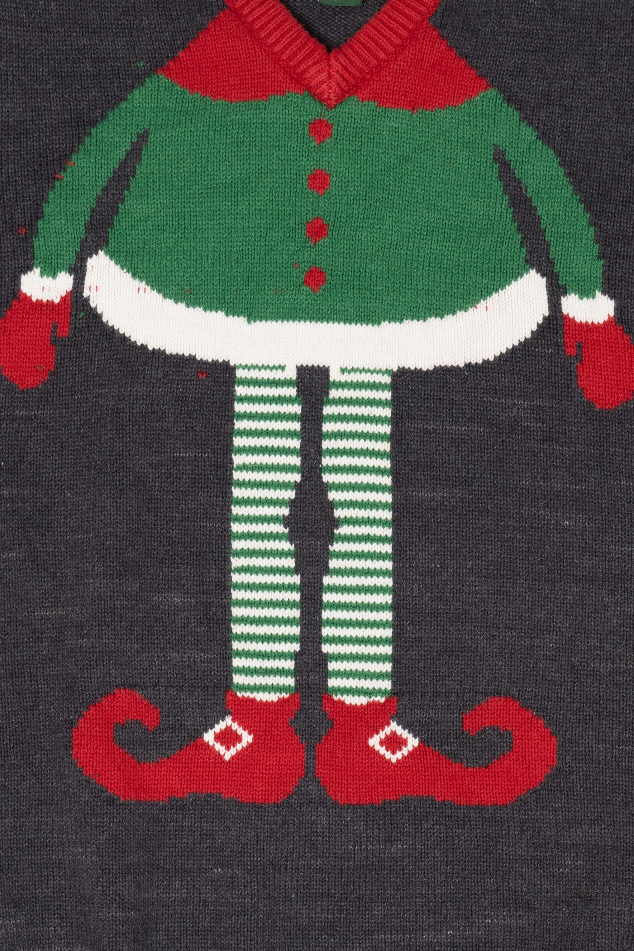 Modern Elf Body Ugly Christmas Sweater Vest (2010s)