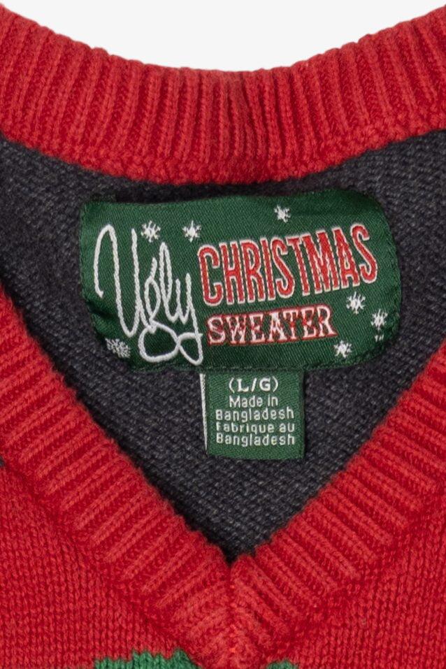 Modern Elf Body Ugly Christmas Sweater Vest (2010s)