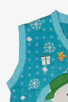Blue Snowmen Ugly Christmas Sweater (2010s)