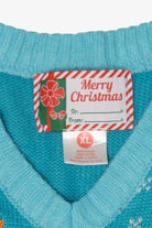 Blue Snowmen Ugly Christmas Sweater (2010s)