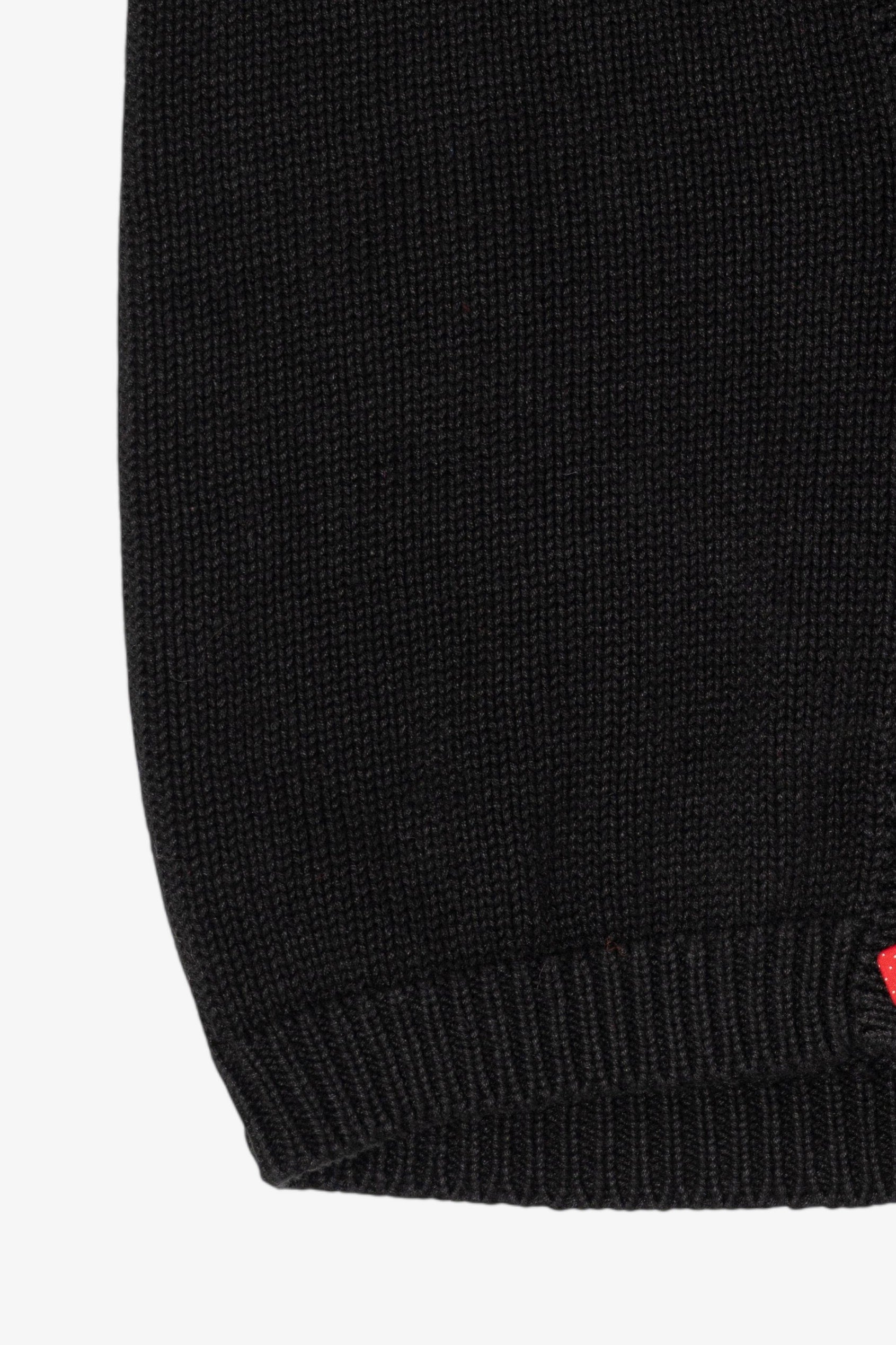 Vintage Black Sharon Young Bears Ugly Christmas Vest (1990s)