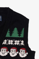 Black American Rag Ugly Christmas Vest (2010s)