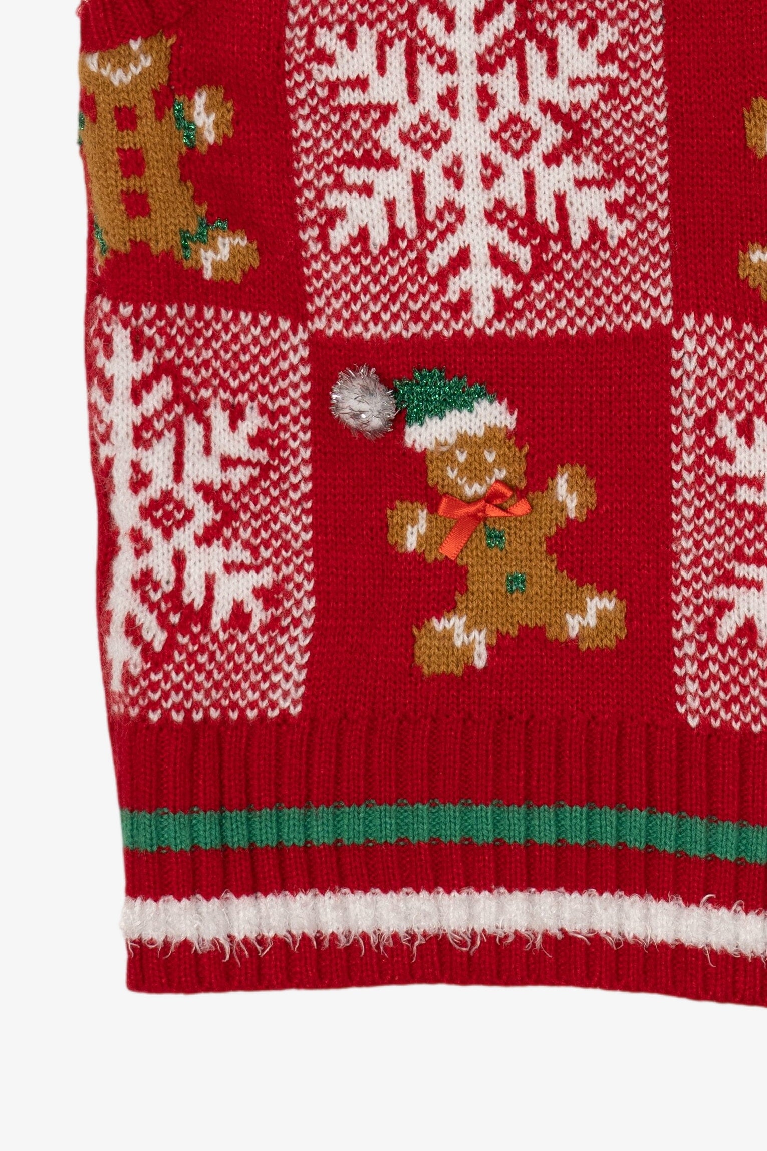 Red Major Label Group Gingerbread Ugly Christmas Vest (2010s)