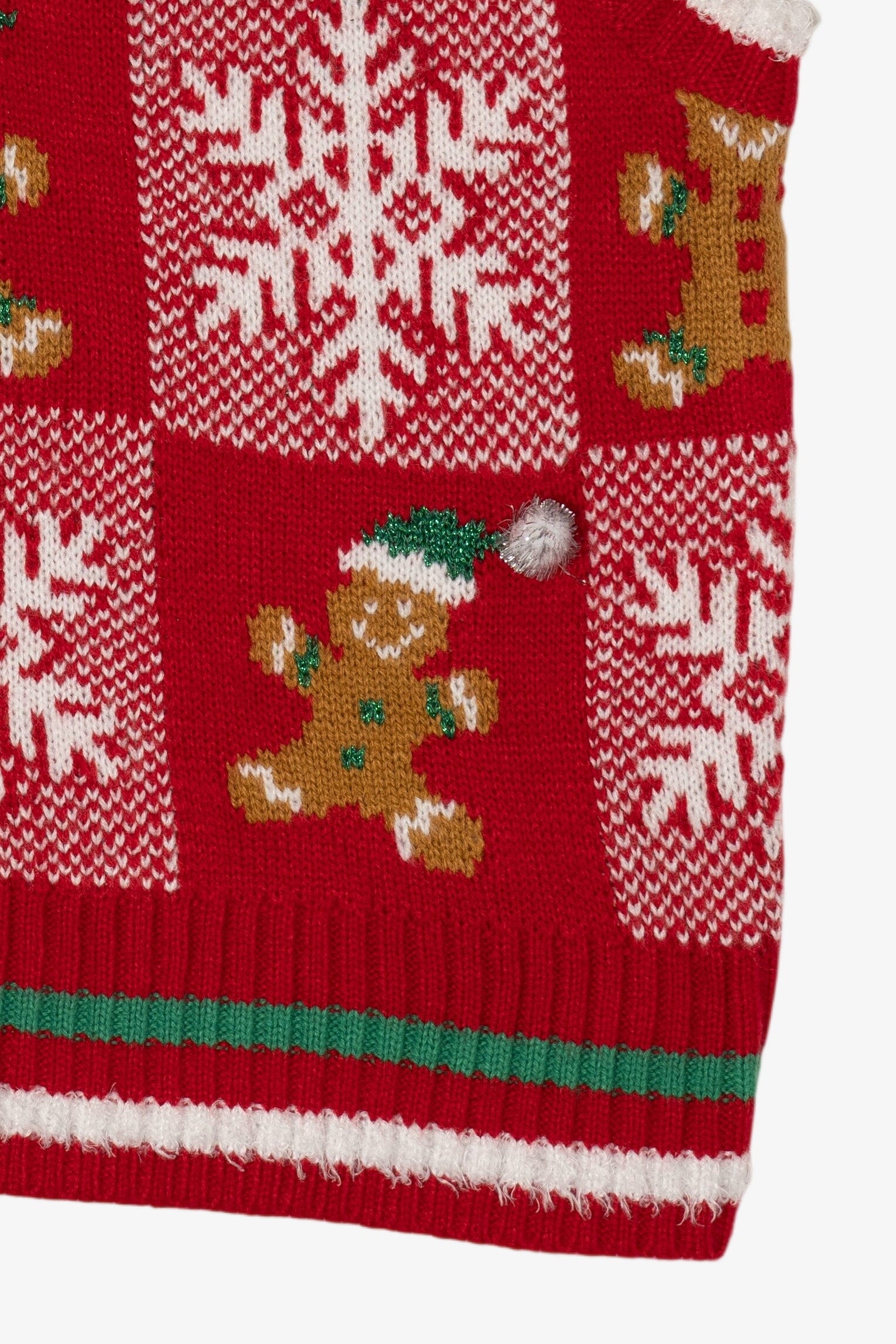Red Major Label Group Gingerbread Ugly Christmas Vest (2010s)