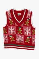 Red Major Label Group Gingerbread Ugly Christmas Vest (2010s)