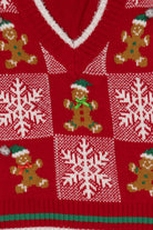 Red Major Label Group Gingerbread Ugly Christmas Vest (2010s)