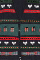 Vintage Charcoal Koret Presents Ugly Christmas Vest (1990s)