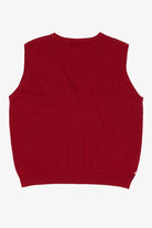 Vintage Red Alfred Dunner Dogs Ugly Christmas Vest (1990s)