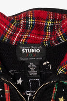Vintage Black Studio Joy Snowmen Ugly Christmas Vest (1990s)