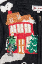 Vintage Bechamel Holiday Homes Ugly Christmas Sweater (1990s)