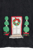 Vintage Bechamel Holiday Homes Ugly Christmas Sweater (1990s)