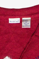 Vintage North Crest Snowman Embroidered Ugly Christmas Vest (2000s)