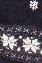 Vintage Sequin Snowflakes Ugly Christmas Vest (2000s)