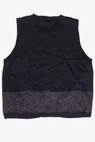 Vintage Sequin Snowflakes Ugly Christmas Vest (2000s)
