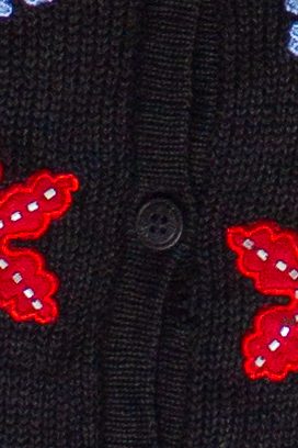 Vintage Beaded Snowflake Appliques Ugly Christmas Vest