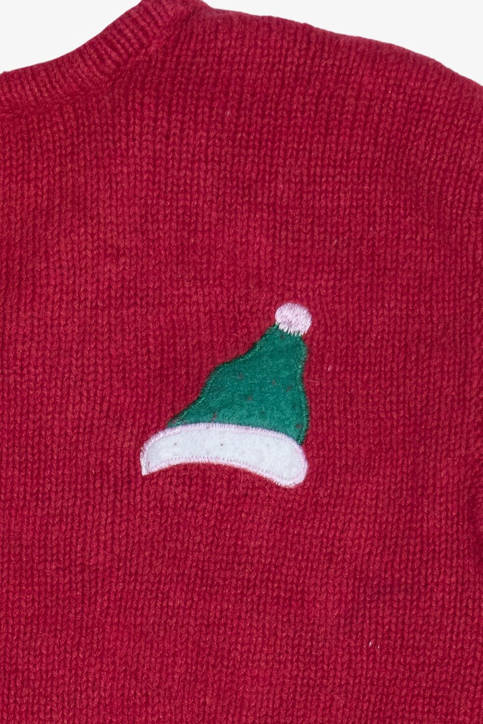 Vintage Bobbie Brooks Skiing Snowmen Ugly Christmas Vest (1990s)