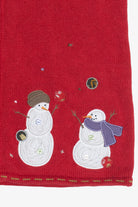 Vintage Christopher & Banks Snowmen Ugly Christmas Vest (1990s)