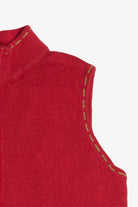 Vintage Christopher & Banks Snowmen Ugly Christmas Vest (1990s)