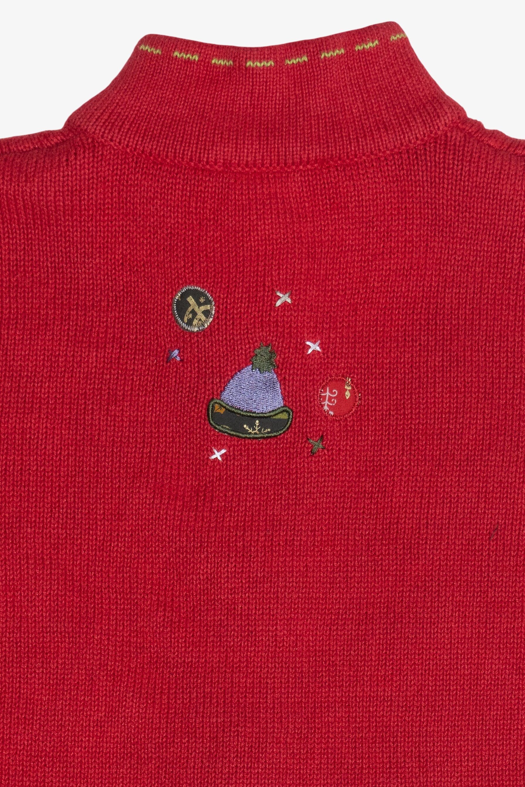 Vintage Christopher & Banks Snowmen Ugly Christmas Vest (1990s)