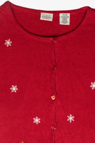 Christmas Trees Ugly Vintage Cardigan (2000s)