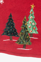 Christmas Trees Ugly Vintage Cardigan (2000s)