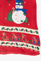 Snowmen Vintage Ugly Christmas Vest (1990s)