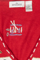 Snowmen Vintage Ugly Christmas Vest (1990s)